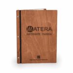 Speisekarte aus Holz personalisiert, Restaurant, Bar, Hotel – Gastronomie DIN A4