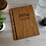 Speisekarte aus Holz personalisiert, Restaurant, Bar, Hotel – Gastronomie DIN A4 – Bild 4
