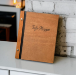 Speisekartenhülle aus Holz A5 personalisiert – Restaurant, Bar, Hotel | Gastro – Bild 2
